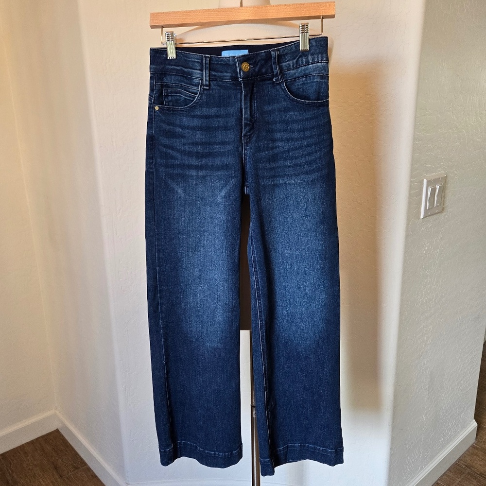 Draper James Womens Wide Leg Pants
